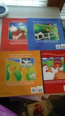 Set of 4 Nursery Rhyme books by Wendy Straw, Humpty, Old MacDonald, Wheels on