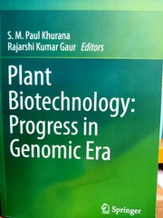 Plant Biotechnology: Progress in Genomic Era by S.M. Paul Free Shipping