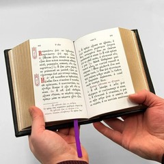 Liturgical Gospel in Church Slavonic, Bound in Leather with Hand-Embossed Gold