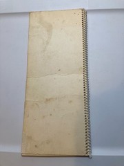 1982 Garfield Mix or Match Storybook, Long Spiral Bound Flip Book 200,000 Combos