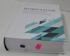 NKJV Word Study Reference Bible Hardcover Red Letter Very Good