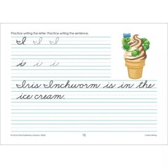 Cursive Workbook Writing Handwriting Practice Tracing Letters Ages 8 to 10