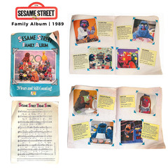 Sesame Street Family Album – 20 Years and Still Counting – 1989 Photo Book