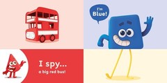 Colourblocks Flip, Flap, Match! by Sweet Cherry Publishing – Board Book