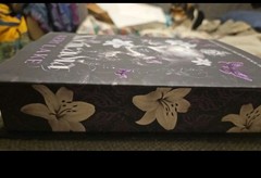 Signed Deluxe Nocticadia By Keri Lake Overlay Stenciled Edges