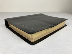 WORLD PUBLISHERS LOOSE LEAF KJV HOLY BIBLE CENTER COLUMN BONDED LEATHER RARE HTF