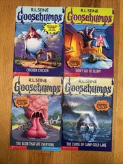 Lot Of 60 Goosebumps Children’s Books R L Stine Horror Thriller Scholastic 1-60