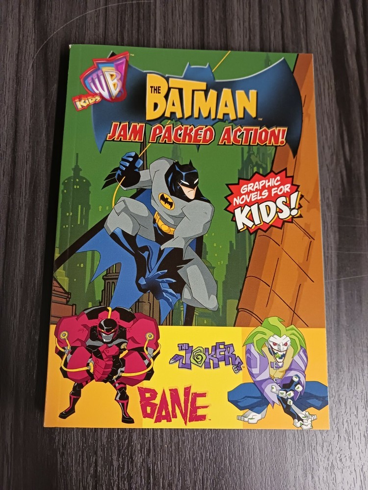 Kids WB The Batman Jam Packed Action Paperback DC Comics Graphic Novel for Kids