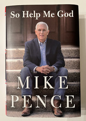 SO HELP ME GOD Mike Pence FLAT SIGNED 2022 First Edition First Printing HC DJ