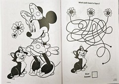 Disney Minnie Mouse Coloring & Activity Books SET OF 4 Crayons & 150+ Stickers!