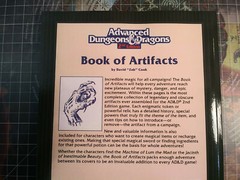 Book of Artifacts (2e) Softcover – AD&D – Dungeons & Dragons