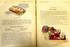1928 Frigidiare Recipes Hardcover Book 77 Pages Frigidaire Corporation W/Covers