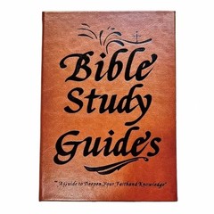 66-Page Bible Study Guide Devotional Journal Notebook Faith Planner
