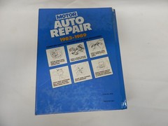 Motor Auto Repair Car Manual 1983 to 1989 Lg Hardback Cover