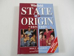 Winfield State Of Origin 1980-1991 – Brett Harris – Large Paperback Rugby