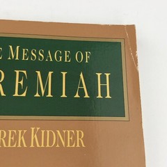 Through the Bible Commentary Luke, Psalms The Message Of Jeremiah Book Lot Of 3