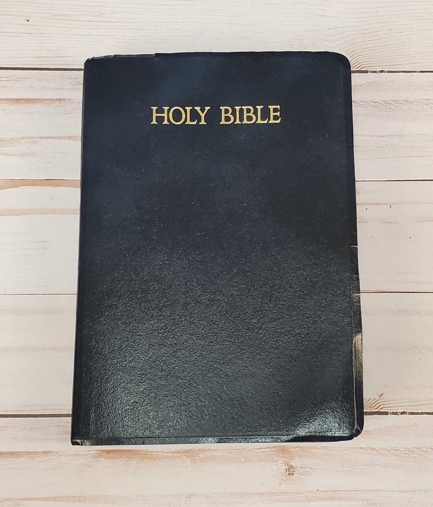 Holy Bible • KJV • Words Of Christ In Red • Nelson 162B • Dark Blue Cover