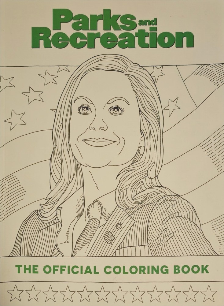 Parks and Recreation : The Official Coloring Book, Paperback by Insight Edition