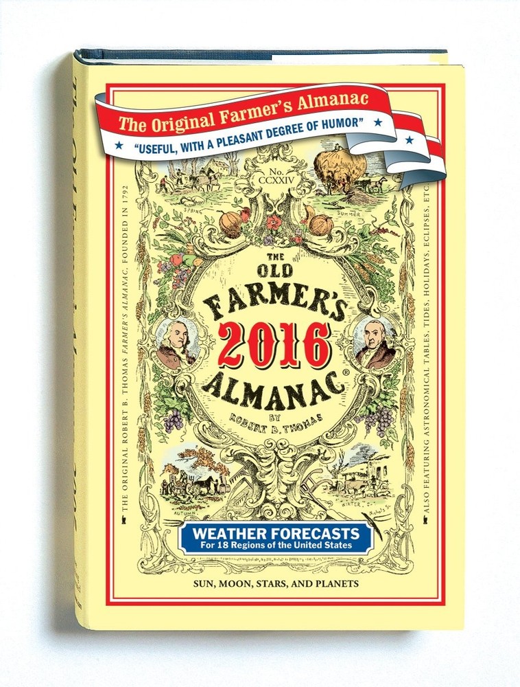 The Old Farmer’s Almanac 2016 Trade Edition – hardcover Old Farmer’s Alman…