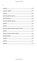 Meow Book for Cats – A Novel w/ only the word Meow, 345 pgs, by Sam Austen