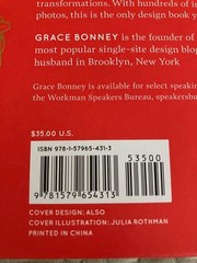 Design*Sponge at Home by Grace Bonney (2011, Hardcover)
