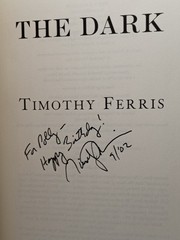 Autographed – Seeing in the Dark By Timothy Ferris Astronomy Hardcover Signed