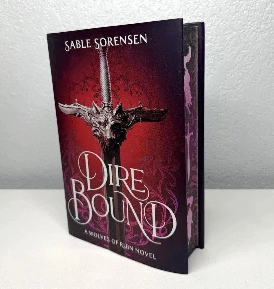 Dire Bound Deluxe Limited Edition by Sable Sorensen – Hardcover – Sprayed Edges