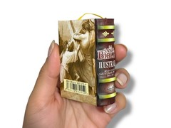 Santa Biblia Ilustrada miniature book Spanish selecciones Gustavo Dore w stand
