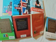 Spy School Stuart Gibbs Books 1-7, 9 LOT