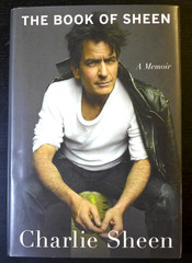 CHARLIE SHEEN – AUTOGRAPHED „THE BOOK OF SHEEN” NEW SIGNED BOOK A MEMOIR 2025