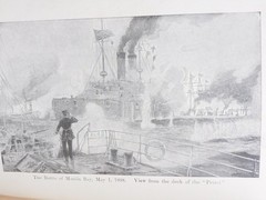 Antique Young People’s History Of The Spanish War 1900 Prescott Holmes Illus HC