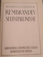 Rembrandts Selbstbildnisse. Die Blauen Bücher. 110 Pages