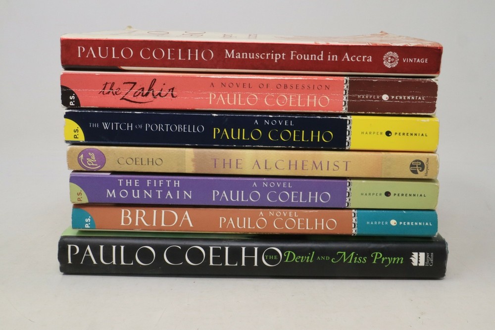 Lot of 7 Books by Paulo Coelho – Paperback & Hardcover