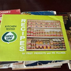13 Vintage 1930 ‘s And 1960’s Paperback Pamphlets / Cookbooks