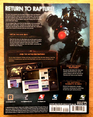 BIOSHOCK 2: BRADYGAMES GAME GUIDE (2010) PC/PS3/XBOX 360—LIKE NEW—272 PAGES