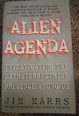 Lot of 4 Jim Marrs Books – Conspiracy Theory Books – Alien Agenda, Crossfire
