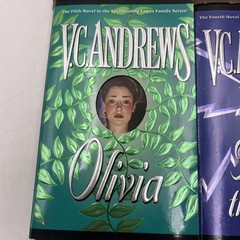 VC ANDREWS Logan Family Series 2 thru 5 (4 Keyhole Covers 1st Edition) Soft Cove