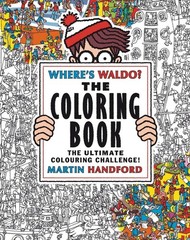 Where’s Waldo? The Coloring Book – paperback Handford, Martin