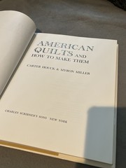 Charles Scribner’s Sons American Quilts HC 1975 1st Ed Illustrated DJ