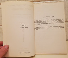 TIM LAHAYE 1965 CHRIST’S MESSAGE TO HIS SEVEN CHURCHES VINTAGE DAVID JEREMIAH