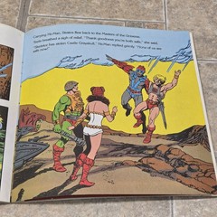 Vintage Masters of the Universe The Thief of Castle Grayskull Golden Book 1983