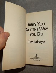 Why You Act The Way You Do by Tim LaHaye (Paperback, 1984) New
