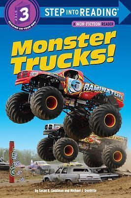 Step into Reading Ser.: Monster Trucks! by Susan E. Goodman (2010, Trade…