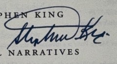 STEPHEN KING SIGNED AUTOGRAPHED HEARTS IN SUSPENSION HC BOOK *SHIPS SAME DAY* #3