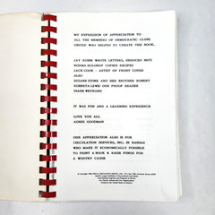 Vtg 1993 Democratic Clubs United Taste of California Recipe Book 210 Pages