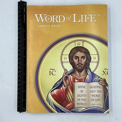 WORD Of LIFE Sample Book Augustine Institute Paperback Yellow Good Condition