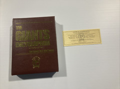 The Giants Encyclopedia 2nd Edition (Leather Bound, 2003) Signed & Numbered Ed.