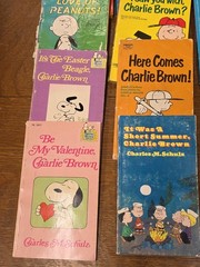 Peanuts Charlie Brown Book Lot of 19 Vintage 1950s 60s 70s Charles Schulz Snoopy