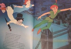 Walt Disney’s Peter Pan Hardcover Book Mouse Works Classics First Printing 1994