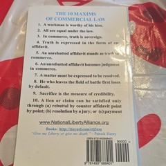 The UCC Connection by National Liberty Alliance Paperback Law Nonfiction
